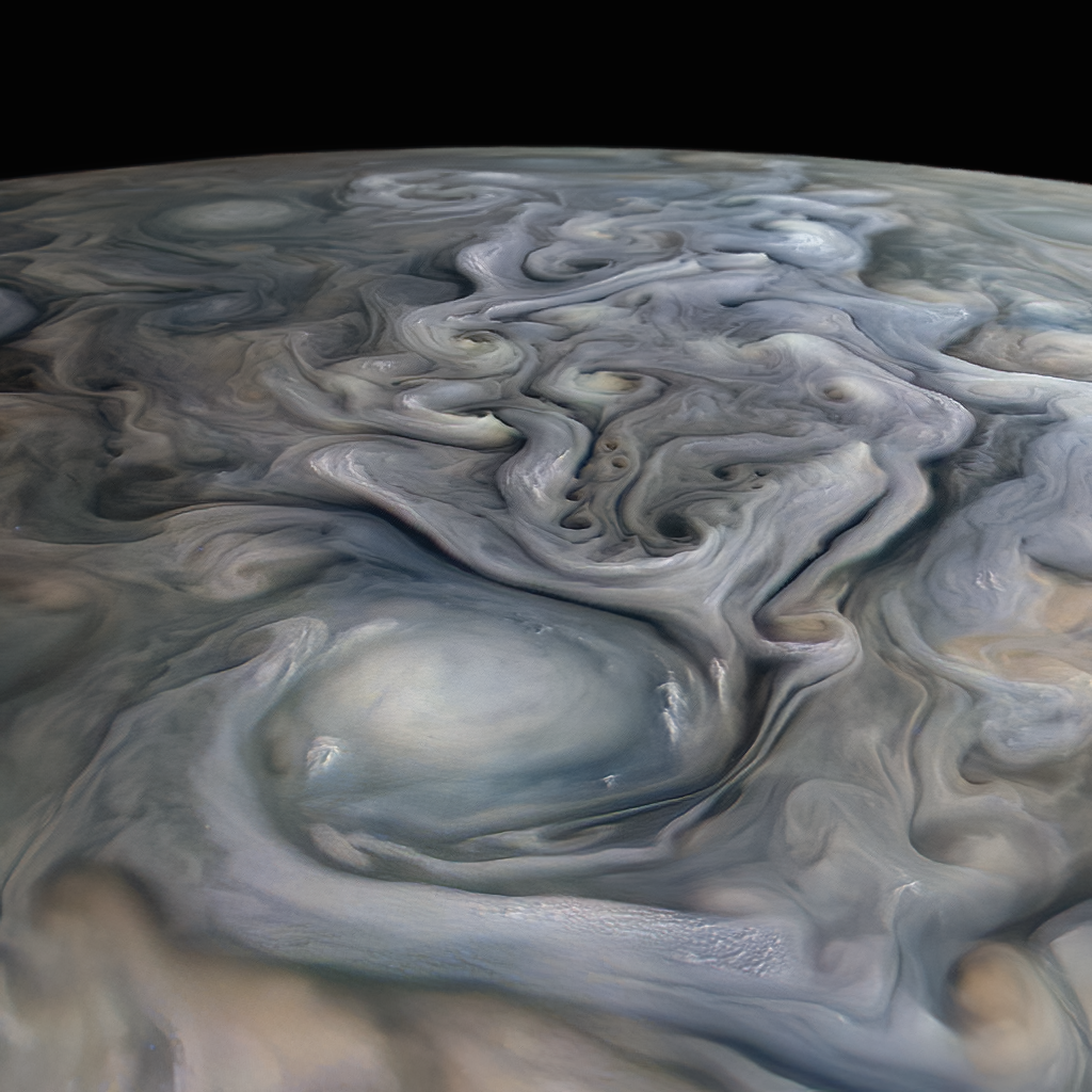 Jupiter clouds original picture