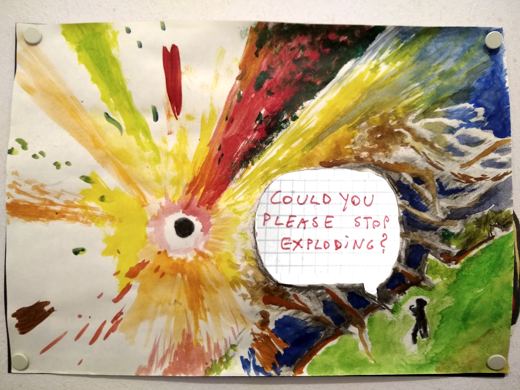 Will you please stop exploding?